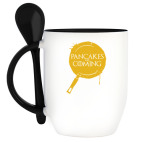 Кружка с ложкой