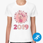 Женская спортивная футболка