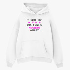 Толстовка худи оверсайз