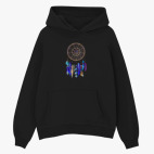 Толстовка худи оверсайз