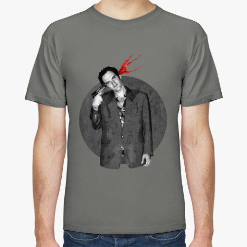 Футболка с принтом Квентин Тарантино