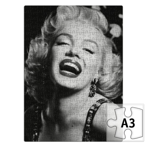 Пазл с принтом Мерлин Монро