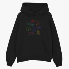 Толстовка худи оверсайз