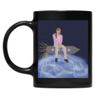 Кружка цветная UV-DTF