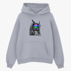 Толстовка худи оверсайз