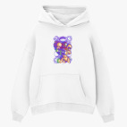 Толстовка худи оверсайз