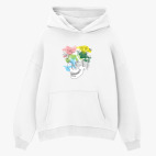 Толстовка худи оверсайз