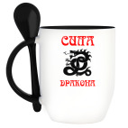 Кружка с ложкой