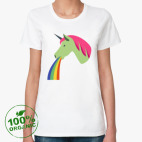 Женская футболка органик