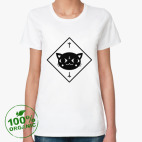Женская футболка органик