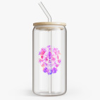 Банка с бамбуковой крышкой