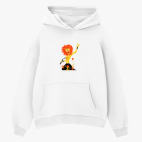 Толстовка худи оверсайз