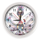 Настенные часы (с цифрами) Фея