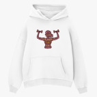 Толстовка худи оверсайз