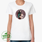Женская футболка органик