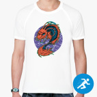 Мужская спортивная футболка