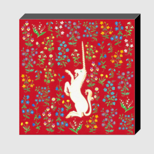 Холст с принтом Волшебный единорог