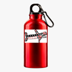 Металлическая бутылка 400 мл UV-DTF