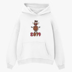 Толстовка худи оверсайз