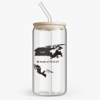 Банка с бамбуковой крышкой