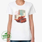 Женская футболка органик