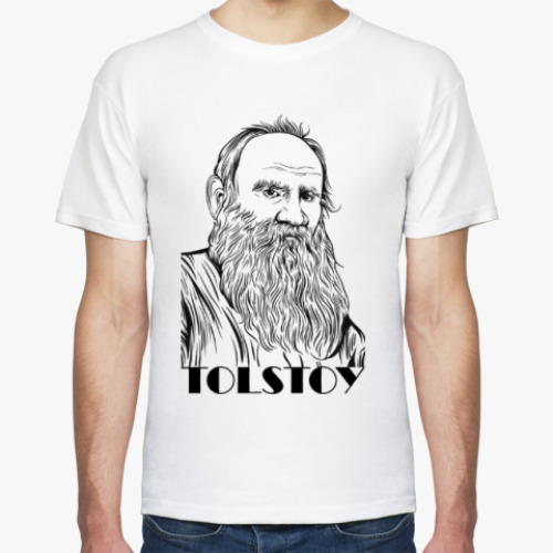 Футболка  Толстой