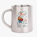 Кружка металлическая