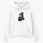 Толстовка худи оверсайз