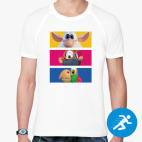 Мужская спортивная футболка