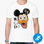 Мужская спортивная футболка