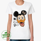 Женская футболка органик