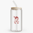 Банка с бамбуковой крышкой