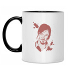 Кружка двухцветная