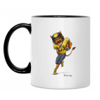 Кружка двухцветная