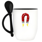 Кружка с ложкой