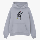 Толстовка худи оверсайз