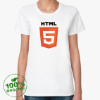 Женская футболка органик