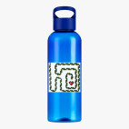 Прозрачная спортивная бутылка