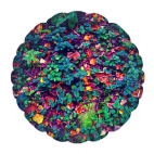 Подушка &quot;круг&quot;, 35x35 см Осенний листопад