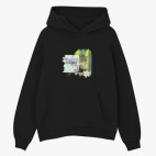 Толстовка худи оверсайз