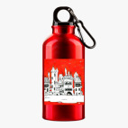 Металлическая бутылка 400 мл UV-DTF