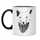 Кружка двухцветная