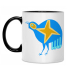 Кружка двухцветная