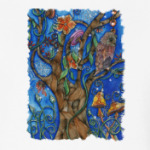 Сова в волшебном лесу