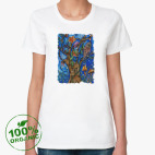 Женская футболка органик