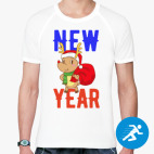 Мужская спортивная футболка