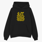 Толстовка худи оверсайз