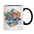 Кружка двухцветная