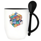 Кружка с ложкой