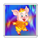 Магнит 6.5 x 6.5 см Символ Года